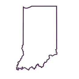 Indiana outline