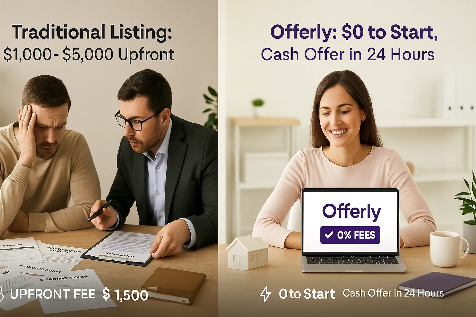 Listing Retainers and Upfront Agent Costs Explained: Why Offerly is the Smarter Way to Sell